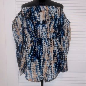 Swimsuit romper coverup